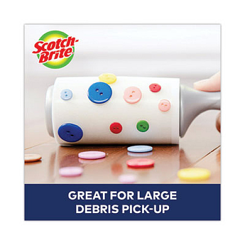 Scotch-Brite 50% Stickier Lint Roller, 48 Sheets/Roll (830RS48)