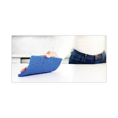 Scotch-Brite Non-Scratch Scour Pads, 3 x 6, Blue, 10/Carton (62310)