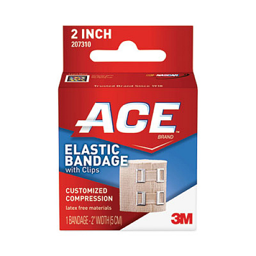 ACE Elastic Bandage with E-Z Clips, 2 x 50 (207310)