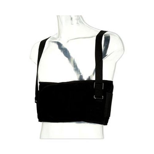 ACE Work Belt with Removable Suspenders, One Size Fits All, Up to 48" Waist Size, Black (208605)