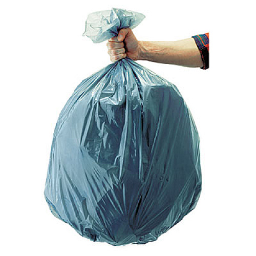 Rubbermaid Commercial Linear Low Density Can Liners, 55 gal, 1.3 mil, 39.5" x 48", Gray, 100/Carton (501188GRA)