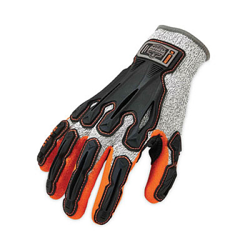ergodyne ProFlex 922CR Nitrile Coated Cut-Resistant Gloves, EN388: 4442CP, XX-Large, Gray, Pair (17096)