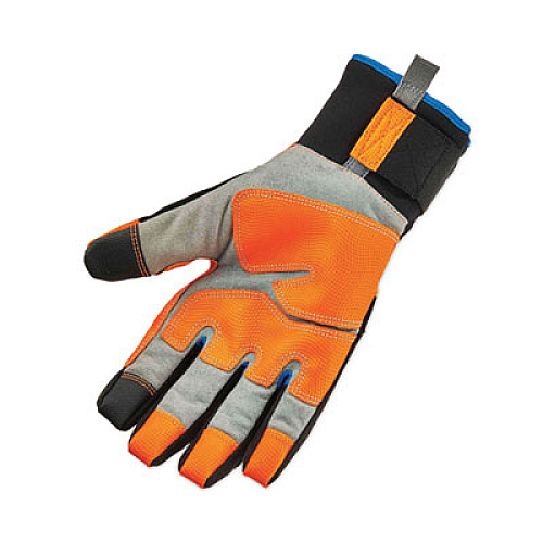 ergodyne ProFlex 818WP Thermal WP Gloves with Tena-Grip, EN388: 3423X, 9" Long, Medium, Orange, Pair (17393)