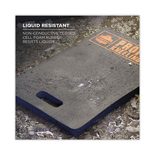 ergodyne ProFlex 380 Standard Foam Kneeling Pad, 1", Medium, Black (18380)