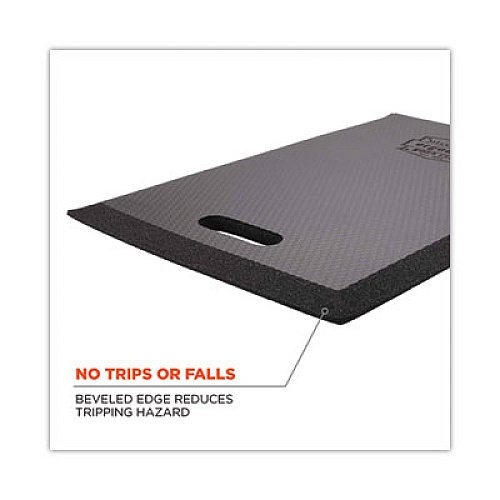 ergodyne ProFlex 381 Standard Foam Kneeling Pad, 0.5", Medium, Black (18382)