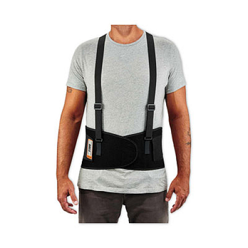 ergodyne ProFlex 100 Economy Spandex Back Support Brace, X-Large, 38" to 42" Waist, Black (11385)