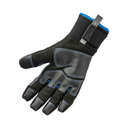 ergodyne ProFlex 818WP Thermal WP Gloves with Tena-Grip, EN388: 3423X, 9" Long, Large, Black, Pair (17384)