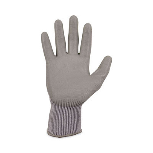 ergodyne ProFlex 7024 ANSI A2 PU Coated CR Gloves, EN388: 4X42B, 9" Long, Small, Gray, 12 Pairs (10392)