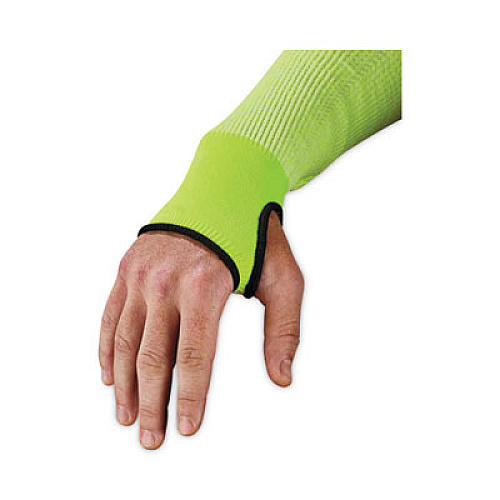 ergodyne ProFlex 7941-PR CR Protective Arm Sleeve, 22", Lime, 144 Pairs/Carton (17949)