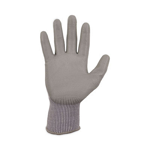 ergodyne ProFlex 7024 ANSI A2 PU Coated CR Gloves, EN388: 4X42B, 9" Long, XX-Large, Gray, Pair (10406)