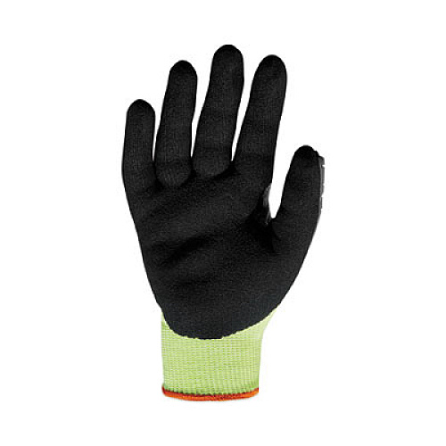 ergodyne ProFlex 7141 ANSI A4 DIR Nitrile-Coated CR Gloves, EN388: 4X42DP, 9" Long, X-Large, Lime, 72 Pairs/Carton (17835)