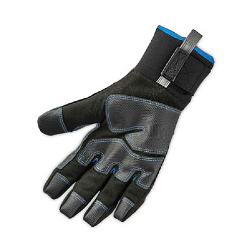 ergodyne ProFlex 818WP Thermal WP Gloves with Tena-Grip, EN388: 3423X, 9" Long, X-Large, Black, Pair (17385)