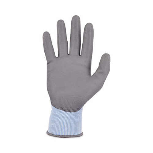 ergodyne ProFlex 7025 ANSI A2 PU Coated CR Gloves, EN388: 2X42B, 9" Long, Large, Blue, Pair (10434)