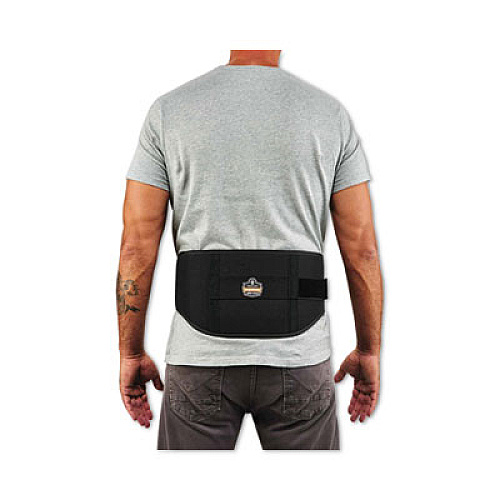 ergodyne ProFlex 1500 Weight Lifters Style Back Support Belt, X-Large, 38" to 42" Waist, Black (11474)