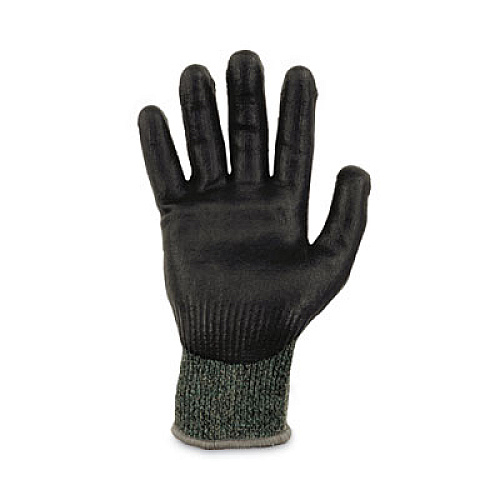 ergodyne ProFlex 7070 ANSI A7 Nitrile Coated CR Gloves, EN388: 4X42F, 9" Long, Small, Green, Pair (18042)