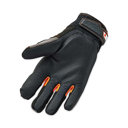 ergodyne ProFlex 9015F(x) Certified Anti-Vibration Gloves with Dorsal Protection, EN388: 2121X, XX-Large, Black, Pair (17306)