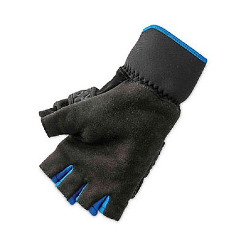 ergodyne ProFlex 816 Thermal Flip-Top Gloves, EN388: 3423X, 9" Long, Large, Black, Pair (17344)