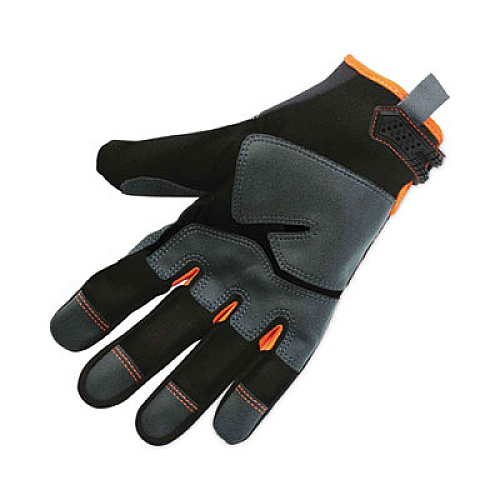 ergodyne ProFlex 810 Reinforced Utility Gloves, EN388: 3121X, 9" Long, XX-Large, Black, Pair (17226)