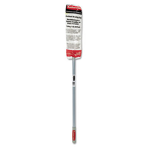 Rubbermaid Commercial HiDuster Overhead Duster with Straight Launderable Head, 51" Extension Handle (T11000GY)