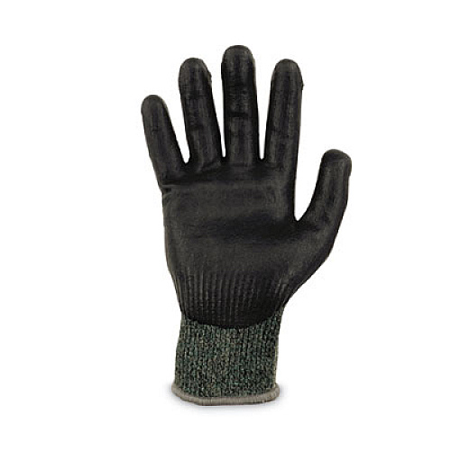 ergodyne ProFlex 7070 ANSI A7 Nitrile Coated CR Gloves, EN388: 4X42F, 9" Long, X-Large, Green, 12 Pairs (18035)