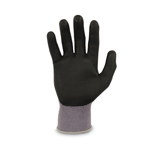 ergodyne ProFlex 7000 Nitrile-Coated Gloves Microfoam Palm, EN388: 4121A, 9" Long, Small, Gray, Pair (10372)