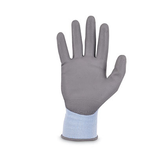 ergodyne ProFlex 7025 ANSI A2 PU Coated CR Gloves, EN388: 2X42B, 9" Long, XX-Large, Blue, Pair (10436)