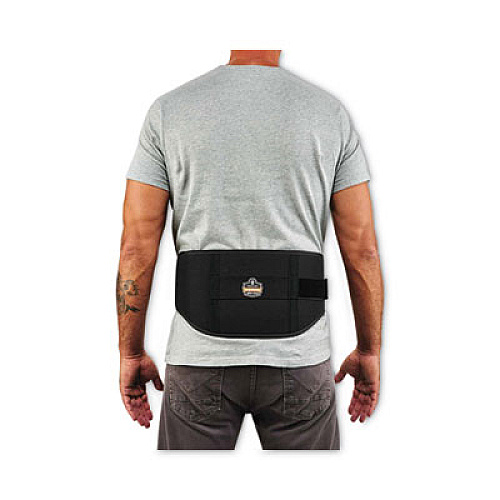 ergodyne ProFlex 1500 Weight Lifters Style Back Support Belt, Small, 25" to 30" Waist, Black (11471)