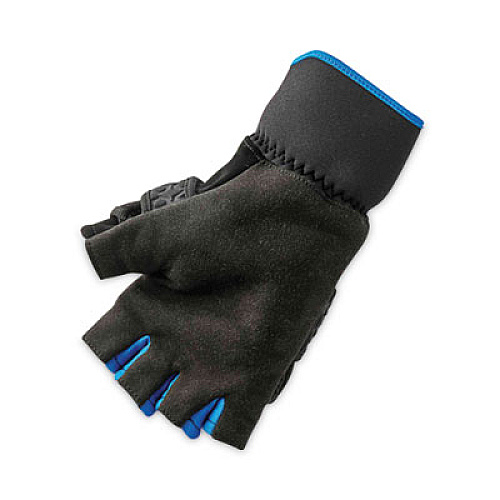 ergodyne ProFlex 816 Thermal Flip-Top Gloves, EN388: 3423X, 9" Long, Small, Black, Pair (17342)