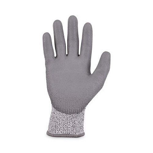 ergodyne ProFlex 7030 ANSI A3 PU Coated CR Gloves, EN388: 4X42C, 9" Long, Small, Gray, Pair (10462)