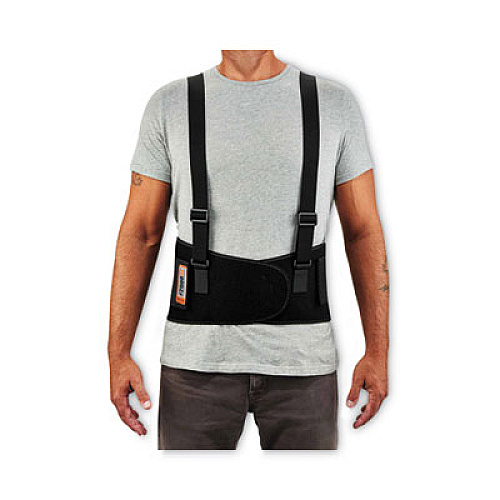 ergodyne ProFlex 2000SF High-Performance Spandex Back Support Brace, X-Small, 20" to 25" Waist, Black (11281)