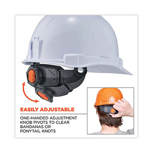 ergodyne Skullerz 8972 Class C Hard Hat Cap Style, White (60144)