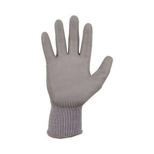 ergodyne ProFlex 7024 ANSI A2 PU Coated CR Gloves, EN388: 4X42B, 9" Long, Medium, Gray, Pair (10403)