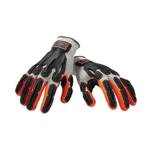 ergodyne ProFlex 922CR Nitrile Coated Cut-Resistant Gloves, EN388: 4442CP, Large, Gray, Pair (17094)