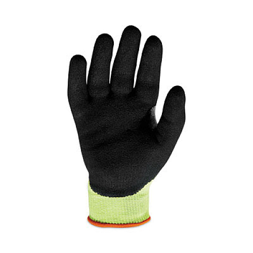ergodyne ProFlex 7041 ANSI A4 Nitrile-Coated CR Gloves, EN388: 4X42D, 10" Long, Large, Lime, 144 Pairs/Carton (17824)