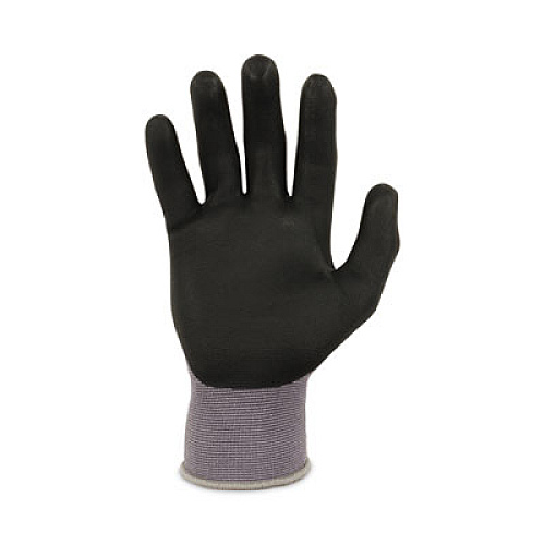 ergodyne ProFlex 7000 Nitrile-Coated Gloves Microfoam Palm, EN388: 4121A, 9" Long, Large, Gray, Pair (10374)