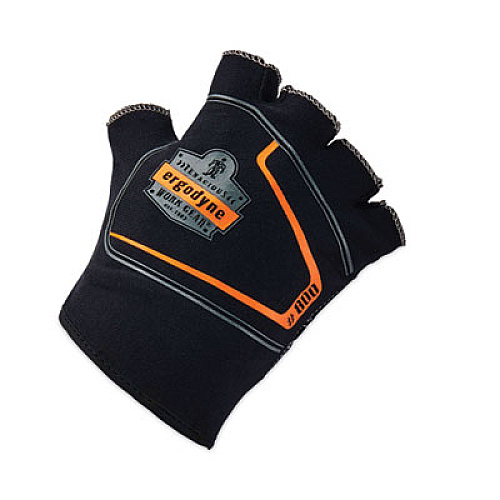 ergodyne ProFlex 800 Glove Liners, 9" Long, Small/Medium, Black, Pair (16104)