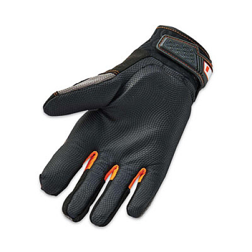 ergodyne ProFlex 9015F(x) Certified Anti-Vibration Gloves with Dorsal Protection, EN388: 2121X, X-Large, Black, Pair (17305)