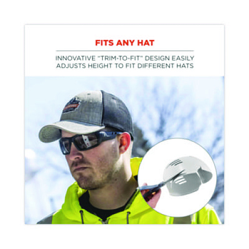 ergodyne Skullerz 8945 Universal Bump Cap Insert, Gray (23380)