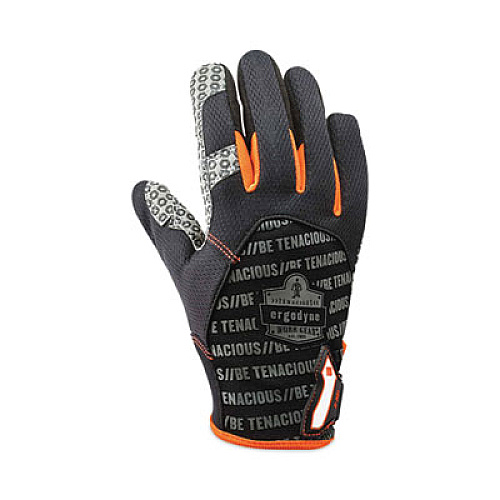 ergodyne ProFlex 821 Smooth Surface Handling Gloves, Medium, Black, Pair (17233)