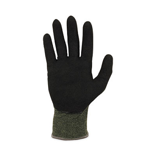 ergodyne ProFlex 7042 ANSI A4 Nitrile-Coated CR Gloves, EN388: 4X41D, 9" Long, X-Large, Green, 12 Pairs (10335)