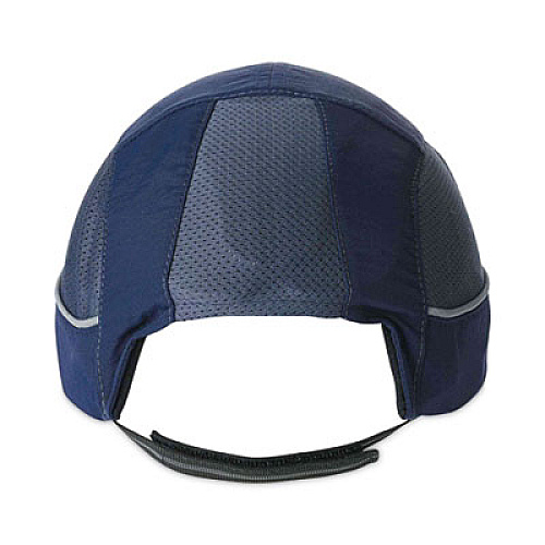 ergodyne Skullerz 8950XL XL Bump Cap Hat, Short Brim, Navy (23347)