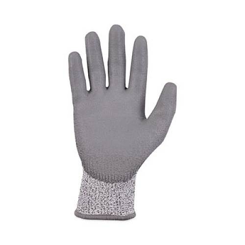 ergodyne ProFlex 7030 ANSI A3 PU Coated CR Gloves, EN388: 4X42C, 9" Long, Medium, Gray, Pair (10463)