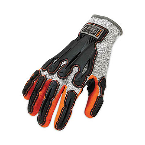 ergodyne ProFlex 922CR Nitrile Coated Cut-Resistant Gloves, EN388: 4442CP, X-Large, Gray, 96 Pairs/Carton (17585)