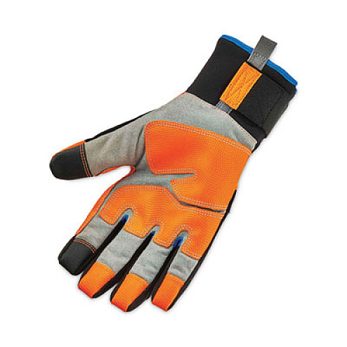 ergodyne ProFlex 818WP Thermal WP Gloves with Tena-Grip, EN388: 3423X, 9" Long, X-Large, Orange, Pair (17395)