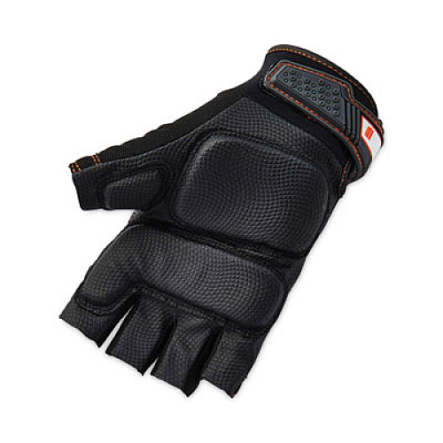 ergodyne ProFlex 900 Half-Finger Impact Gloves, EN388: 1121X, XX-Large, Black, Pair (17696)