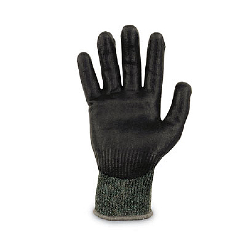 ergodyne ProFlex 7070 ANSI A7 Nitrile Coated CR Gloves, EN388: 4X42F, 9" Long, Small, Green, 12 Pairs (18032)