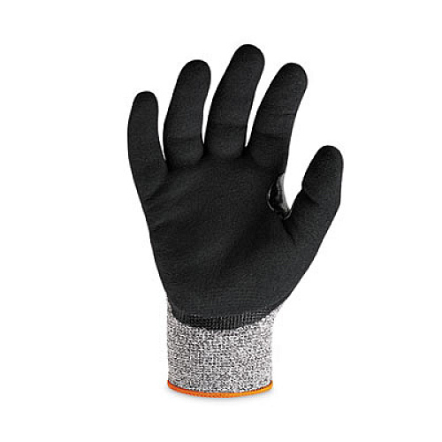 ergodyne ProFlex 7031 ANSI A3 Nitrile-Coated CR Gloves, EN388: 4X42C, 10" Long, Large, Gray, Pair (17984)