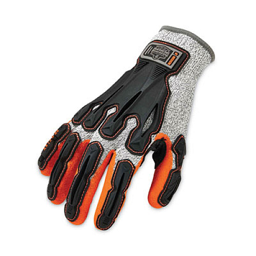 ergodyne ProFlex 922CR Nitrile Coated Cut-Resistant Gloves, EN388: 4442CP, XX-Large, Gray, 96 Pairs/Carton (17586)