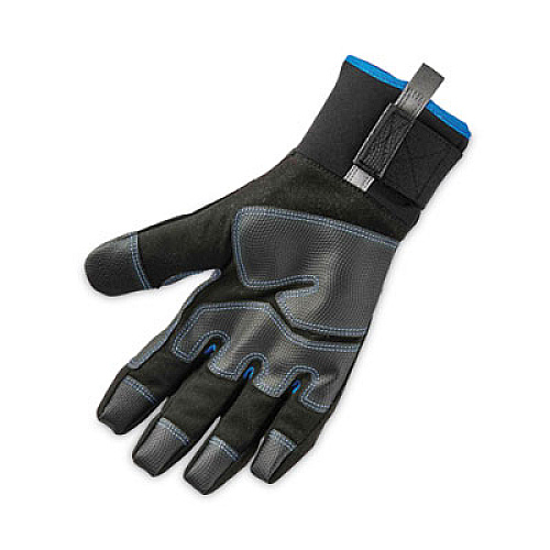 ergodyne ProFlex 818WP Thermal WP Gloves with Tena-Grip, EN388: 3423X, 9" Long, XX-Large, Black, Pair (17386)