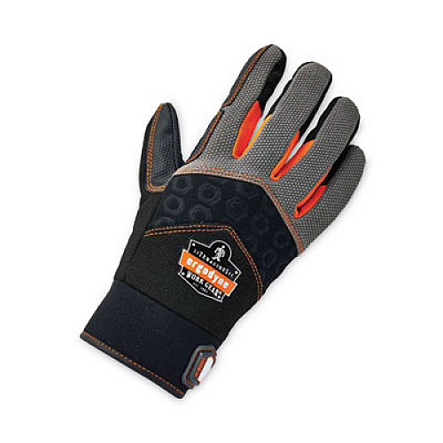 ergodyne ProFlex 9001 Full-Finger Impact Gloves, EN388: 1121X, XX-Large, Black, Pair (17776)